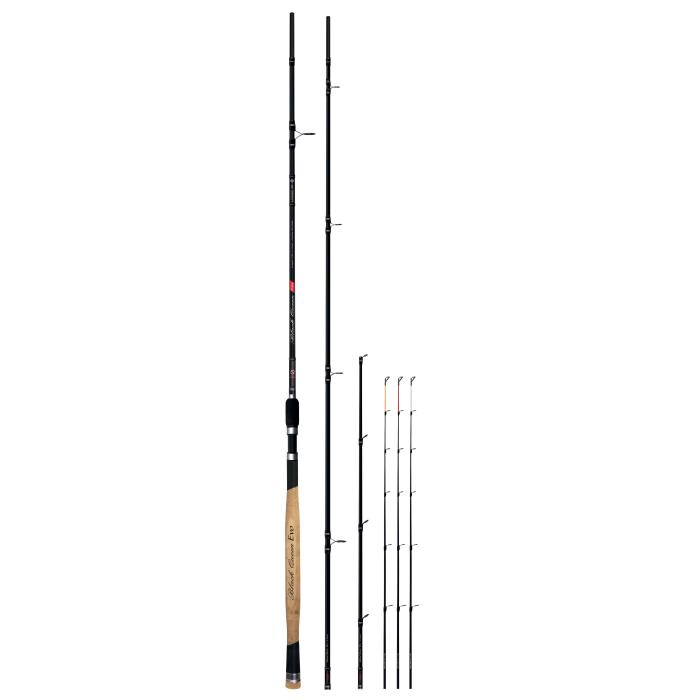 BLACK QUEEN EVO 3,90mt (40-120gr) 3 CARBON TIPS