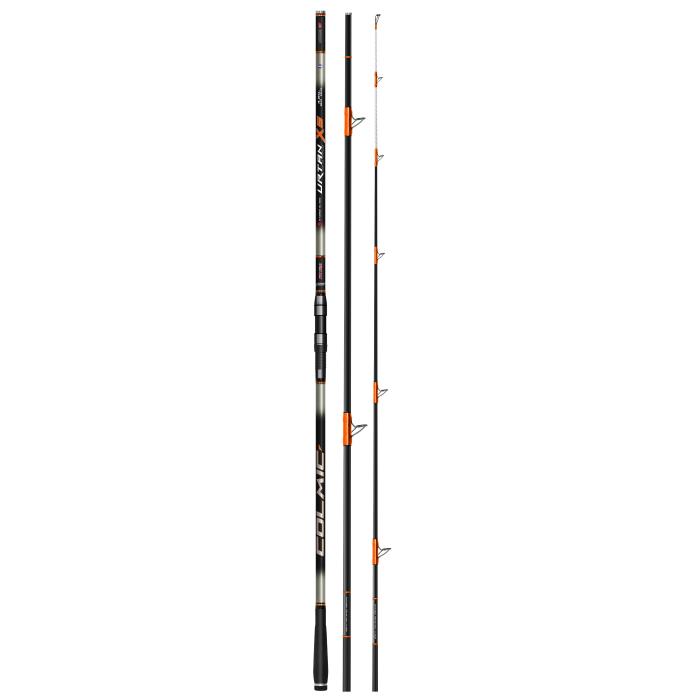Colmic Canne Surf Casting URTAN X-5  4,20mt (80-160gr / HYBRID GLASS) FUJI: KW O-RING + DPS