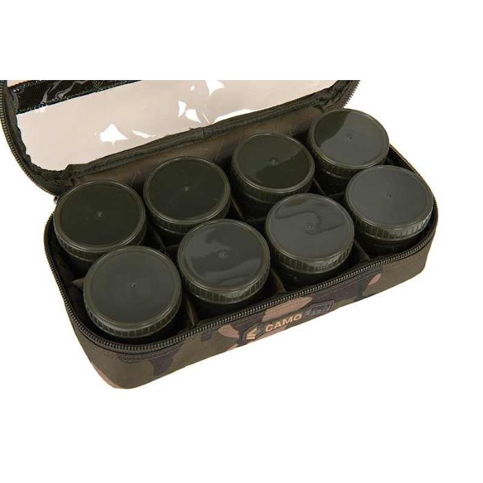 Fox  Camolite 12 Pot Hookbait case