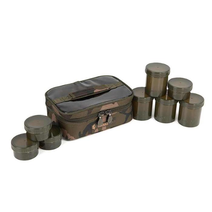 Fox  Camolite 8 Pot Hookbait case
