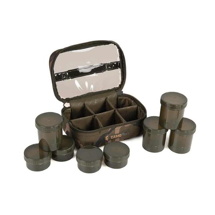 Fox  Camolite 8 Pot Hookbait case