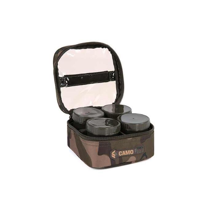 Fox  Camolite 6 Pot Hookbait case
