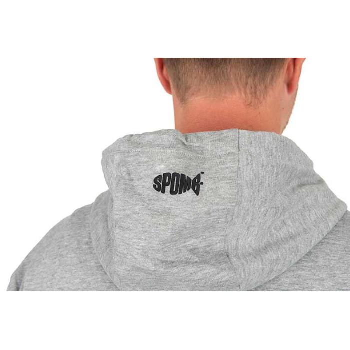 Fox Abbigliamento Spomb Grey Hoodie full Zip SMALL