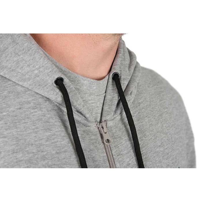 Fox Abbigliamento Spomb Grey Hoodie full Zip SMALL