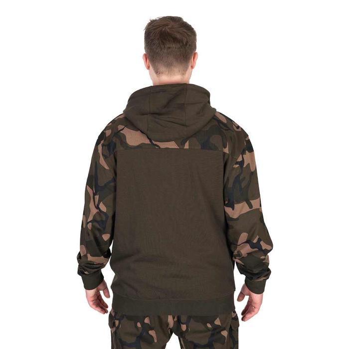 Fox Abbigliamento LW Khaki / Camo Split Zip Hoody 3XL