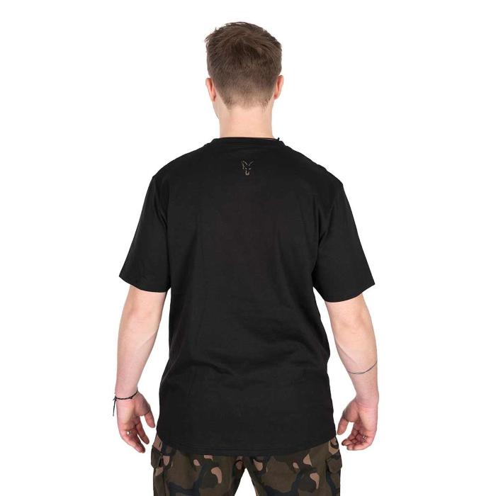 Fox Abbigliamento Black / Camo Logo T 3XL