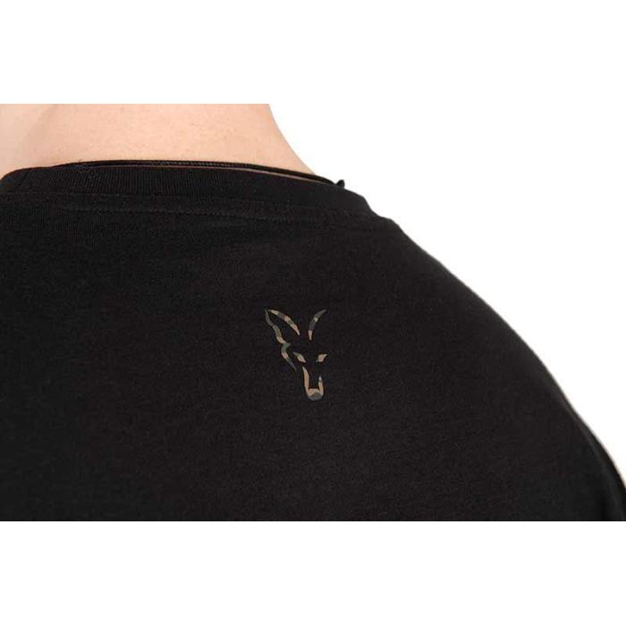 Fox Abbigliamento Black / Camo Logo T 3XL