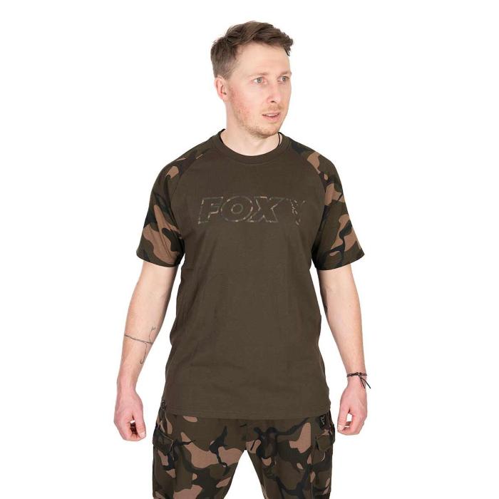 Fox Abbigliamento khaki / Camo Outline T - 3XL