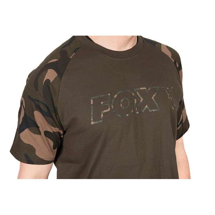 Fox Abbigliamento khaki / Camo Outline T - 3XL