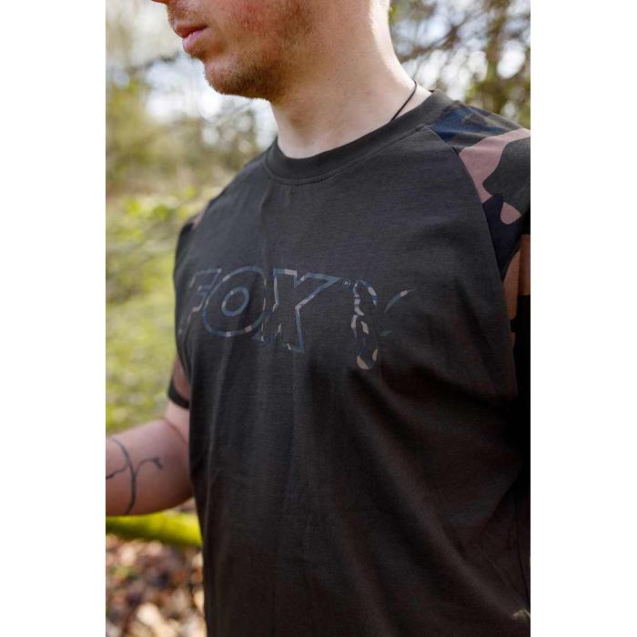 Fox Abbigliamento khaki / Camo Outline T - 3XL