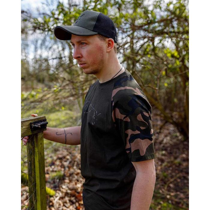 Fox Abbigliamento khaki / Camo Outline T - 3XL