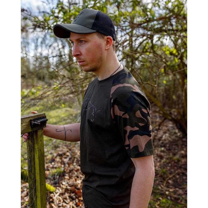 Fox Abbigliamento khaki / Camo Outline T - 3XL