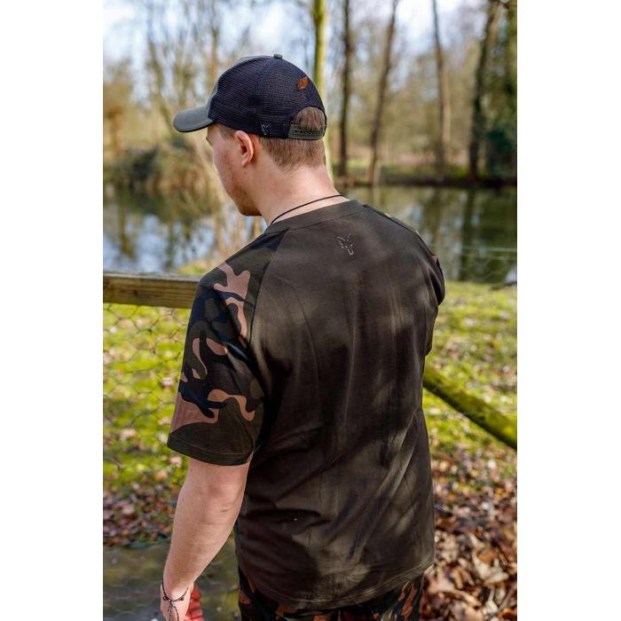 Fox Abbigliamento khaki / Camo Outline T - 3XL