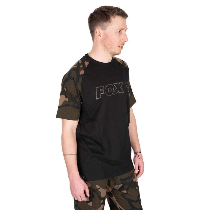 Fox Abbigliamento Black / Camo Outline T - 3XL