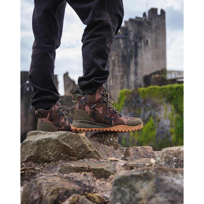 Fox Abbigliamento Fox Khaki / Camo V2  boot size 12/46