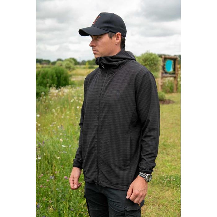 Fox Abbigliamento Fox Black Premium mid layer jacket - 3XL