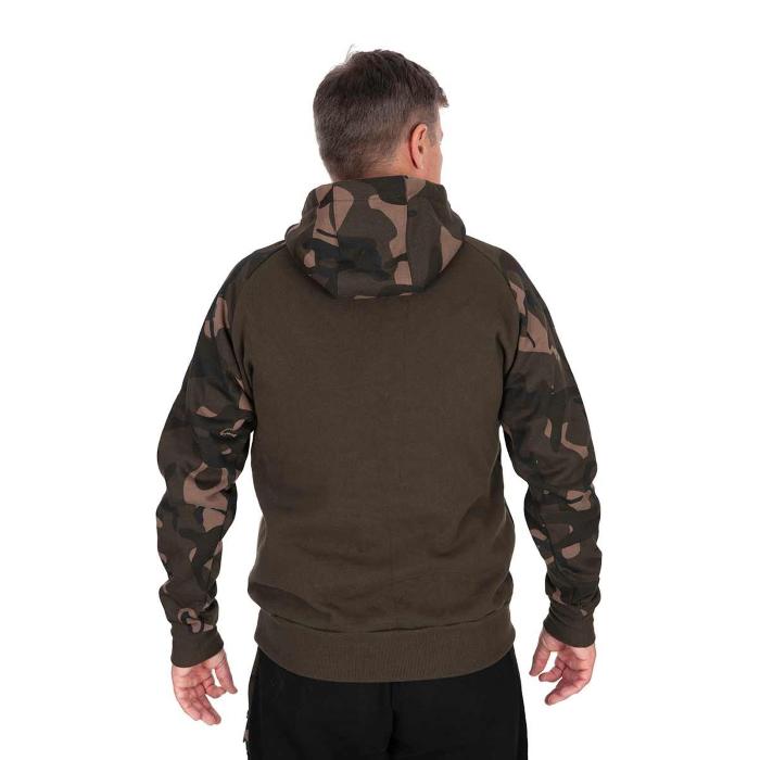 Fox Abbigliamento Khaki  / Camo pullover premium 310 hoodie - 3XL