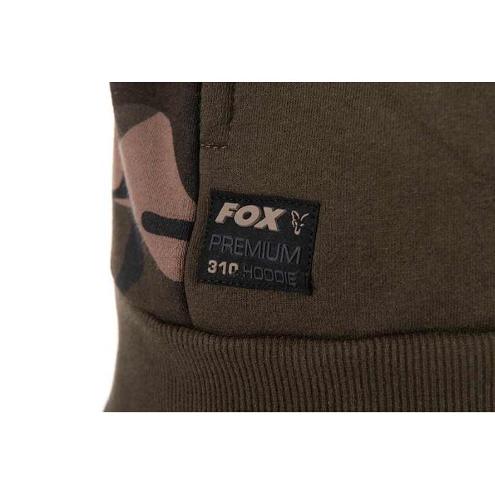 Fox Abbigliamento Khaki  / Camo pullover premium 310 hoodie - 3XL
