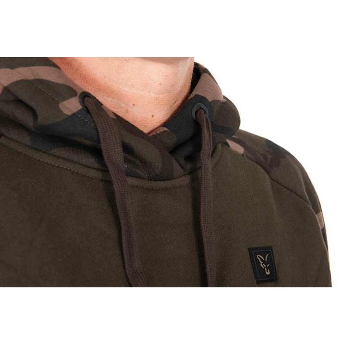 Fox Abbigliamento Khaki  / Camo pullover premium 310 hoodie - 3XL
