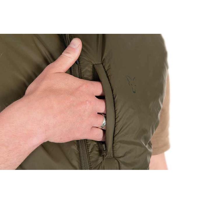 Fox  Fox Olive quilted 100 Gilet - S