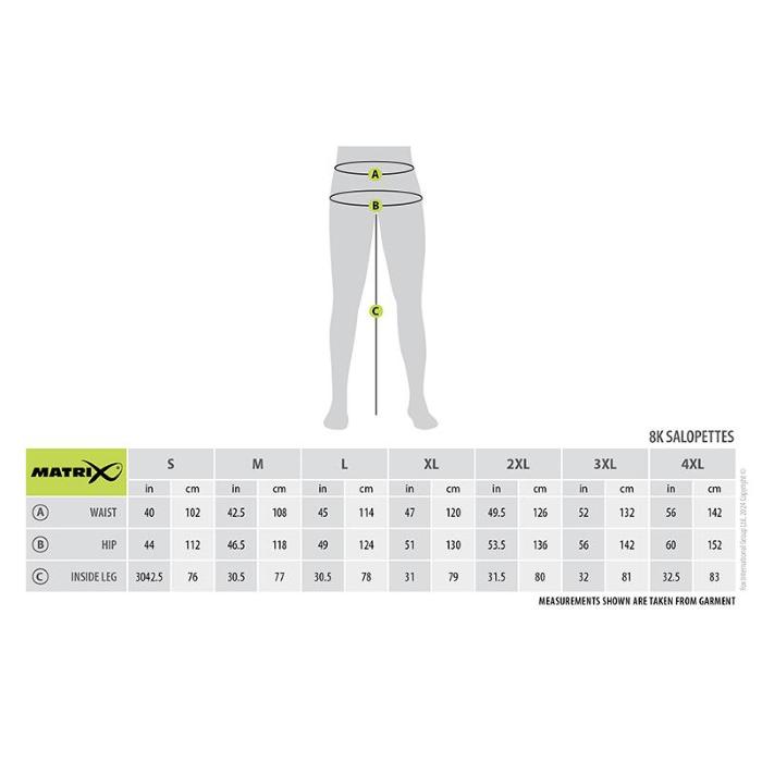 Matrix Abbigliamento Matrix Ultra-Light Salopettes - S