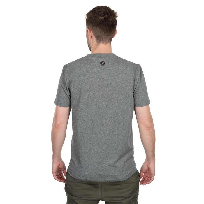 Matrix Abbigliamento Matrix Hex Print T-Shirt Grey