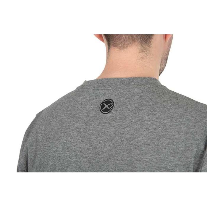 Matrix Abbigliamento Matrix Hex Print T-Shirt Grey