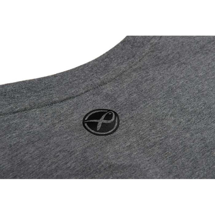 Matrix Abbigliamento Matrix Hex Print T-Shirt Grey