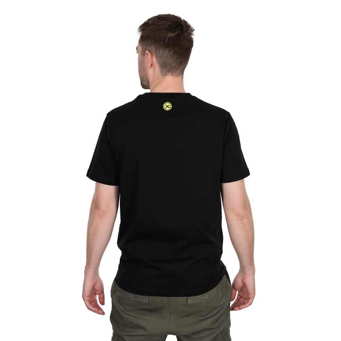Matrix Abbigliamento Matrix Hex Print T-Shirt Black - XXXL