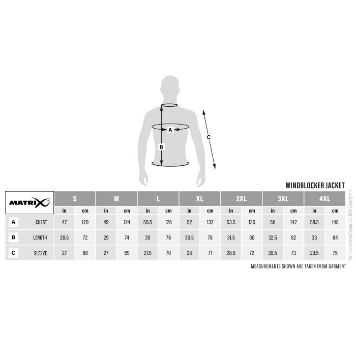 Matrix Abbigliamento Matrix Windblocker - 4XL