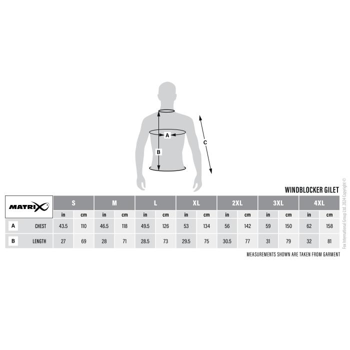 Matrix Abbigliamento Matrix Windblocker Gilet - 4XL