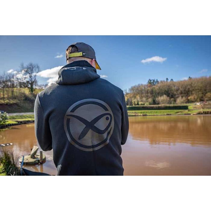 Matrix  Matrix Black Stealth Zip Hoody - XXXL