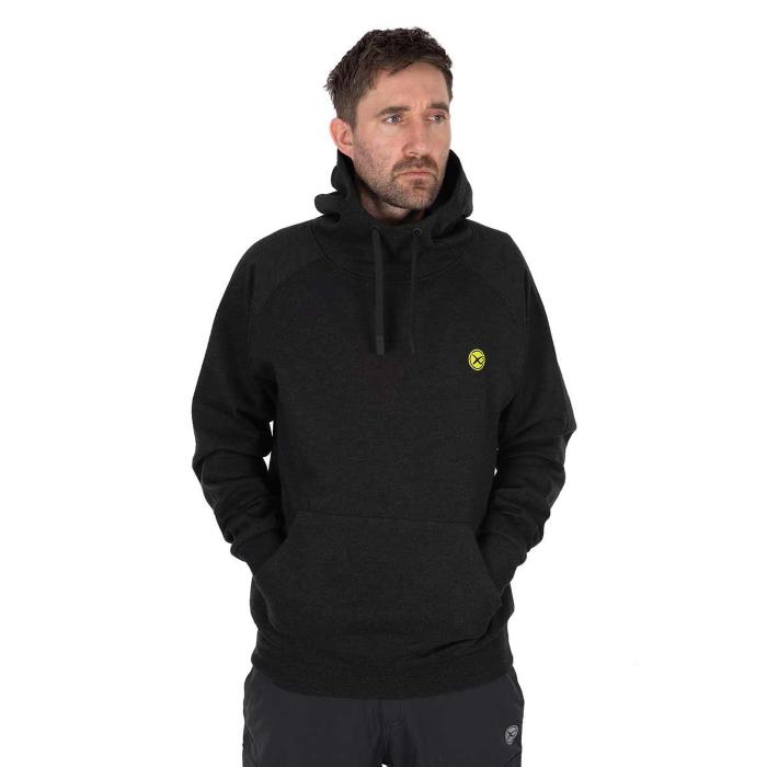 Matrix  Matrix Black Marl Hoody - XXXL