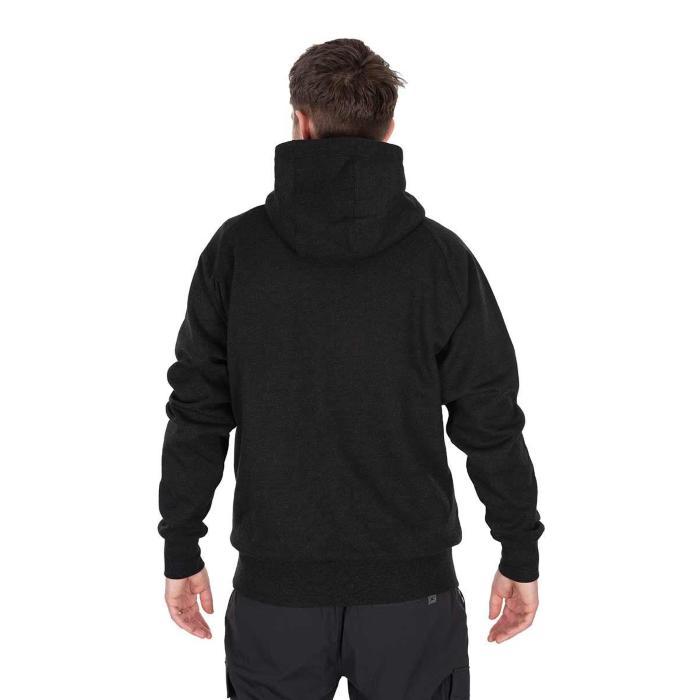 Matrix  Matrix Black Marl Hoody - XXXL