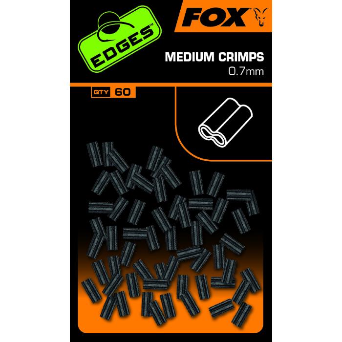 Fox Edges Medium Crimps 0.70mm 60pcs