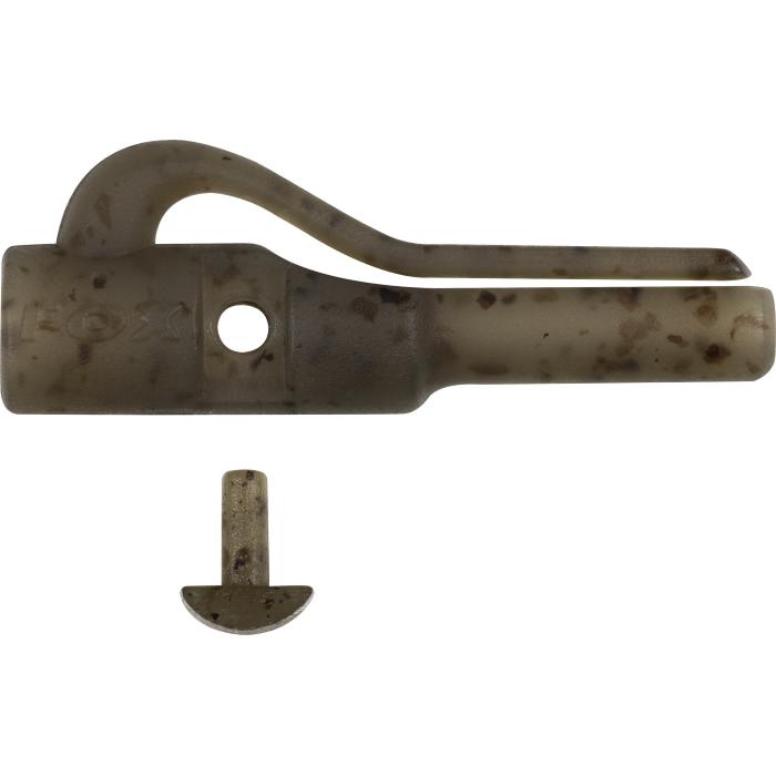 Fox Edges Camo Size 10 Slik Lead Clip + Pegs