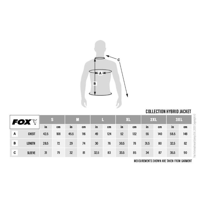 Fox Collection Hybrid Jacket G/B XL