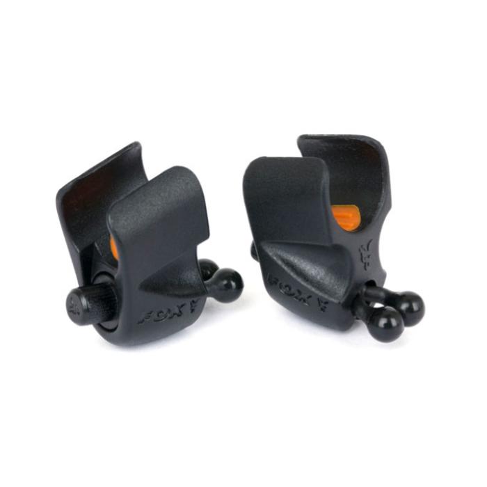 Fox Black Label Adjustable Rod Clip 2pcs
