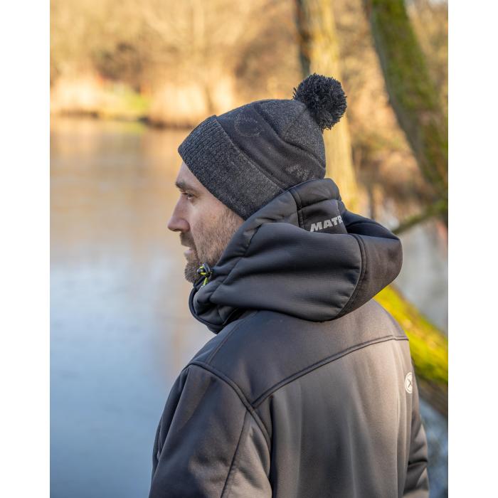 Fox Grey Sherpa Bobble Hat