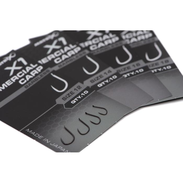 Fox X1 Commercial Carp Size 18 Barbless