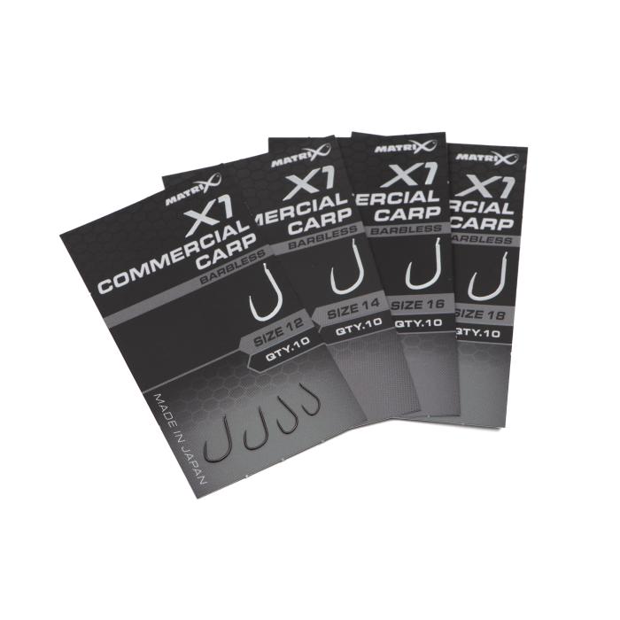 Fox X1 Commercial Carp Size 18 Barbless