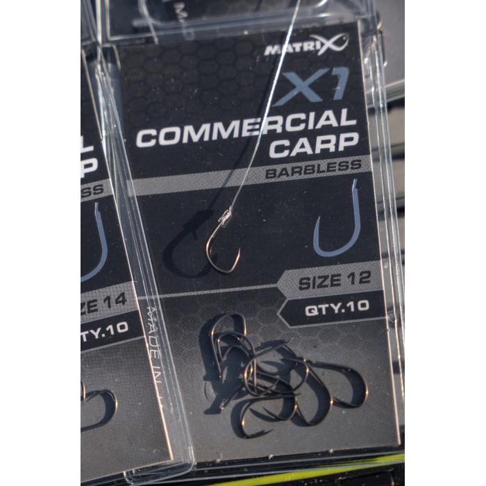 Fox X1 Commercial Carp Size 18 Barbless