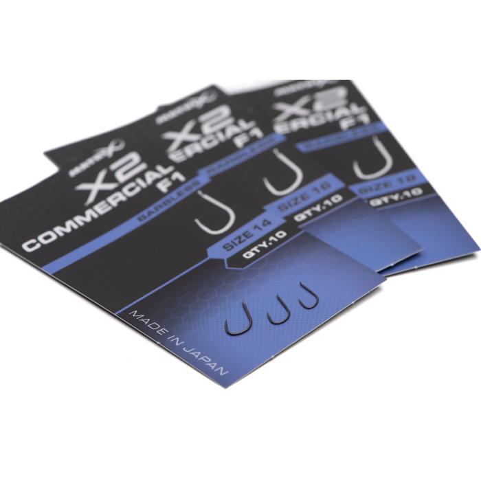 Fox X2 Commercial F1 Size 18 Barbless