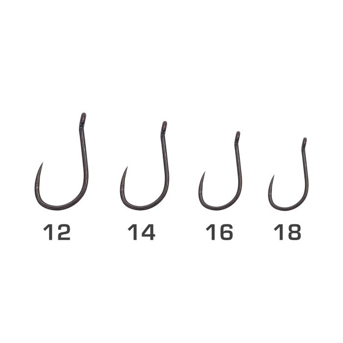 Fox X5 F1 Pellet Rigger Size 18 Barbless - Eyed