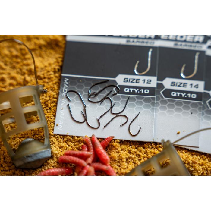 Fox X1B Finesse Feeder Size 18 Barbed