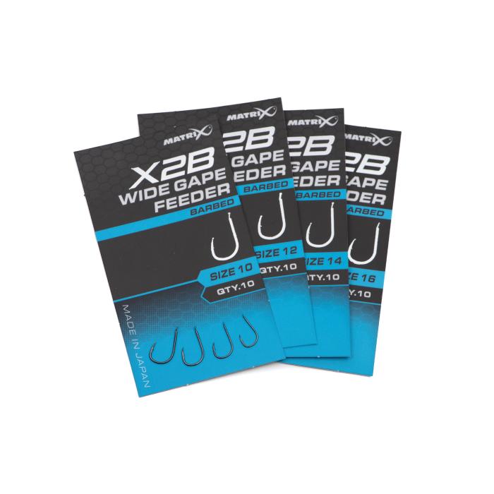 Fox X2B Wide Gape Feeder Size 16 Barbed
