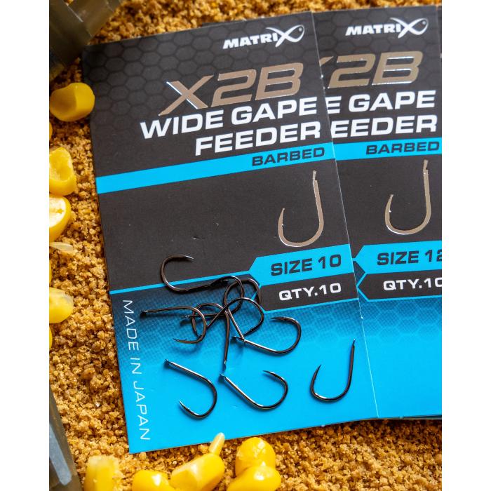 Fox X2B Wide Gape Feeder Size 16 Barbed