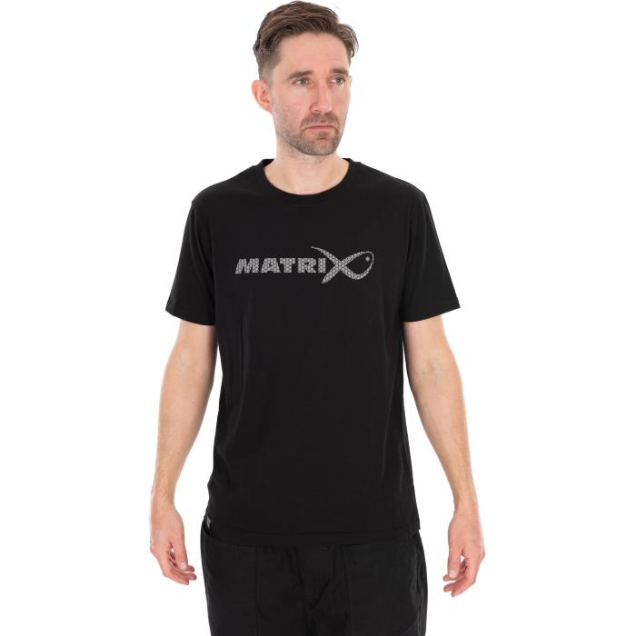 Fox Large Fade Logo T-Shirt - Black/Grey S
