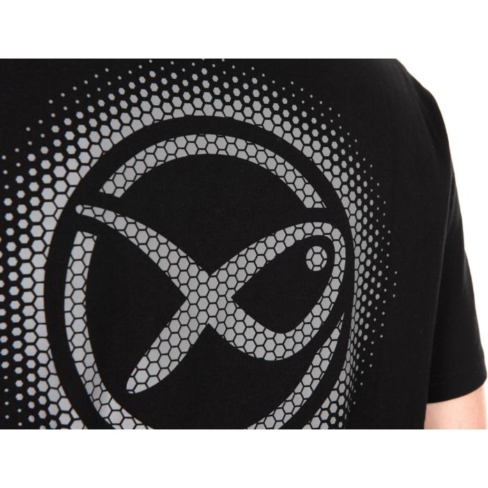 Fox Large Fade Logo T-Shirt - Black/Grey S