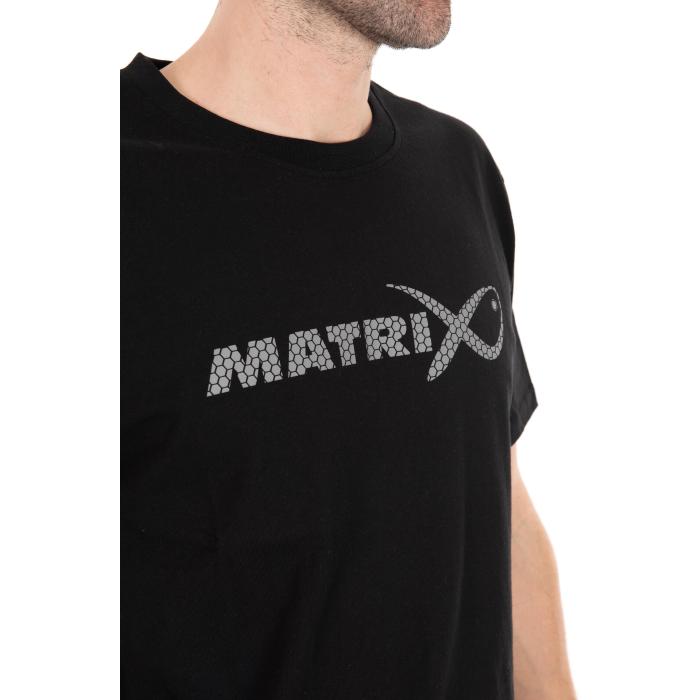 Fox Large Fade Logo T-Shirt - Black/Grey S